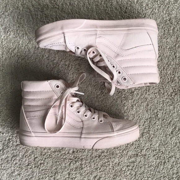 Vans Shoes - Light pink vans sk8 hi